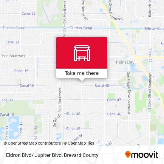 Eldron Blvd/ Jupiter Blvd map