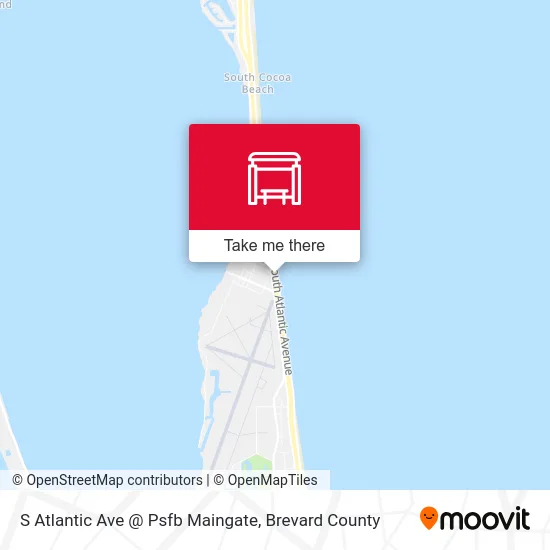 S Atlantic Ave @ Psfb Maingate map