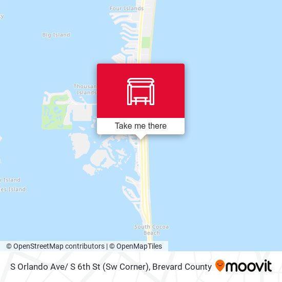Mapa de S Orlando Ave/ S 6th St (Sw Corner)