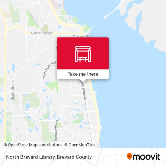 Mapa de North Brevard Library