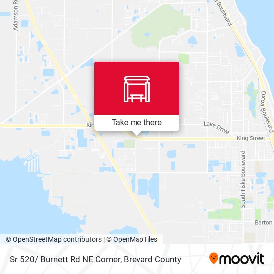 Sr 520/ Burnett Rd NE Corner map