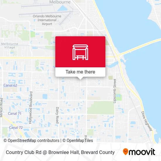 Country Club Rd @ Brownlee Hall map