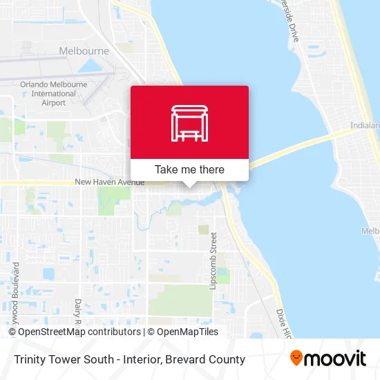 Trinity Tower South - Interior map