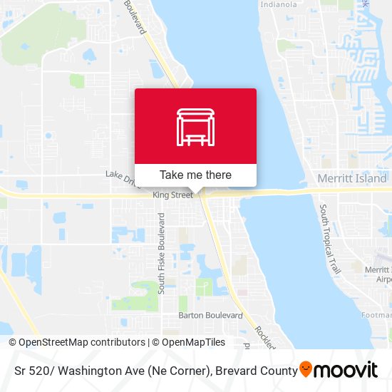 Mapa de Sr 520/ Washington Ave (Ne Corner)