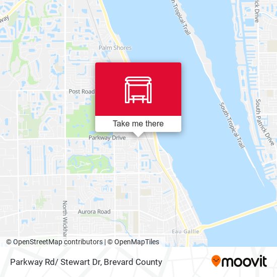 Parkway Rd/ Stewart Dr map