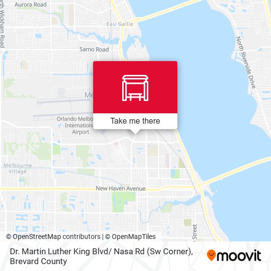 Dr. Martin Luther King Blvd/ Nasa Rd (Sw Corner) map