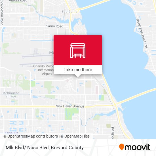 Mlk Blvd/ Nasa Blvd map