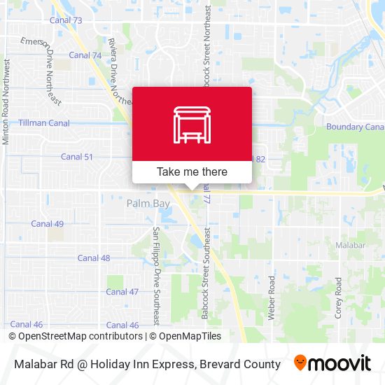 Mapa de Malabar Rd @ Holiday Inn Express