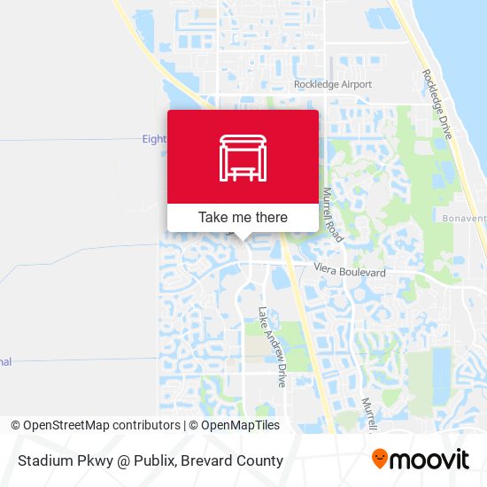 Mapa de Stadium Pkwy @ Publix