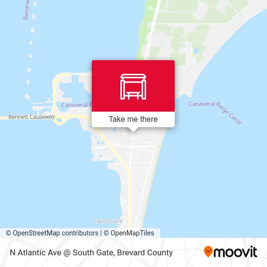 N Atlantic Ave @ South Gate map