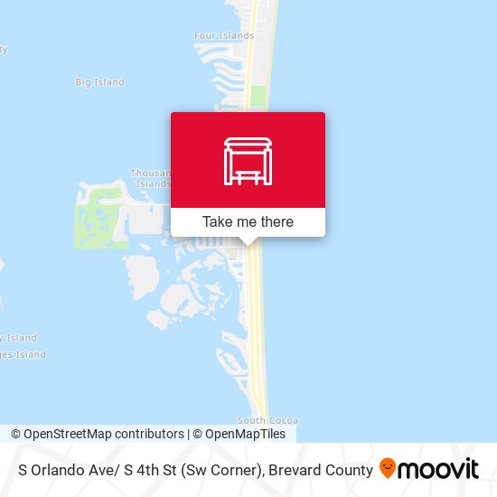 Mapa de S Orlando Ave/ S 4th St (Sw Corner)