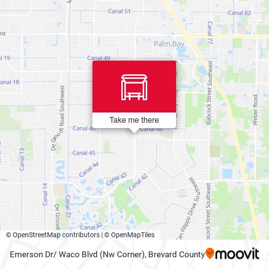 Mapa de Emerson Dr/ Waco Blvd (Nw Corner)