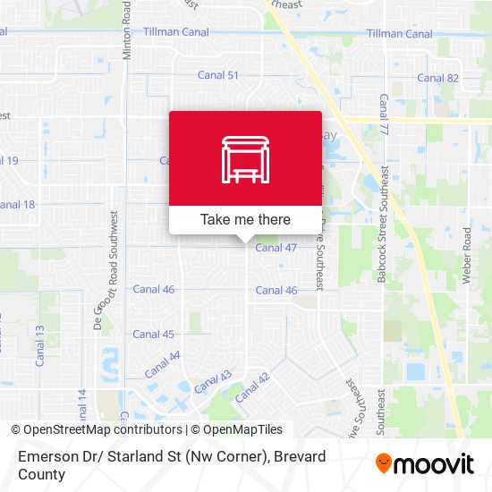 Emerson Dr/ Starland St (Nw Corner) map