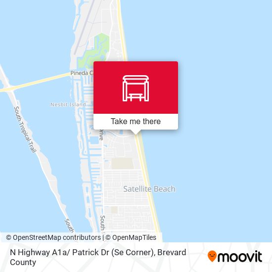 Mapa de N Highway A1a/ Patrick Dr (Se Corner)