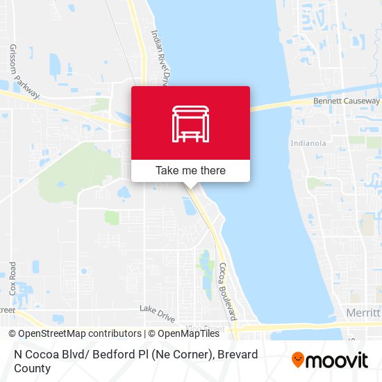 N Cocoa Blvd/ Bedford Pl (Ne Corner) map