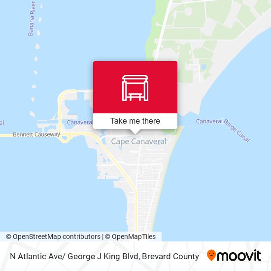 Mapa de N Atlantic Ave/ George J King Blvd