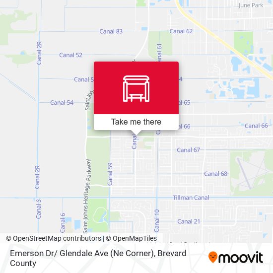 Emerson Dr/ Glendale Ave (Ne Corner) map