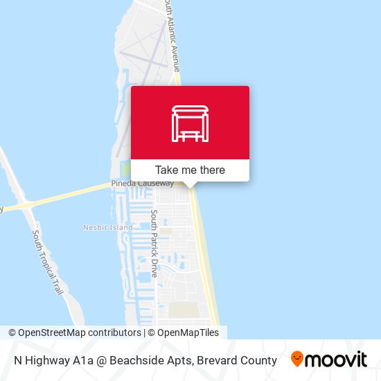 N Highway A1a @ Beachside Apts map