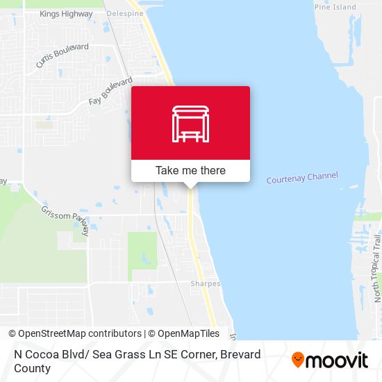 N Cocoa Blvd/ Sea Grass Ln SE Corner map