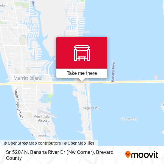 Mapa de Sr 520/ N. Banana River Dr (Nw Corner)