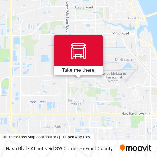 Mapa de Nasa Blvd/ Atlantis Rd SW Corner