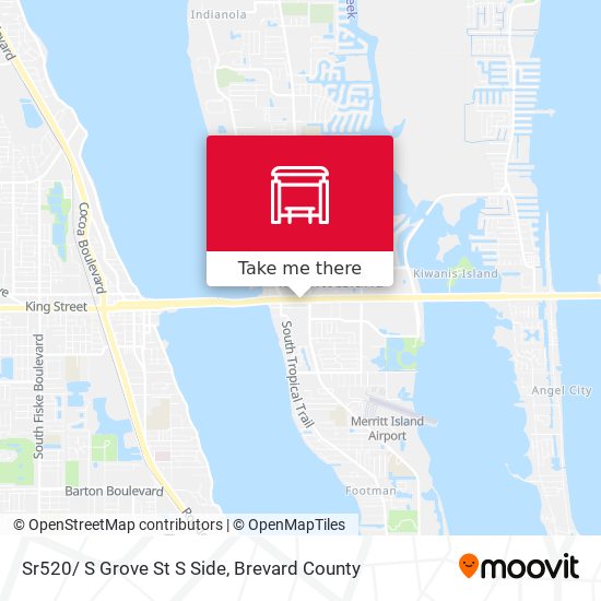 Sr520/ S Grove St S Side map