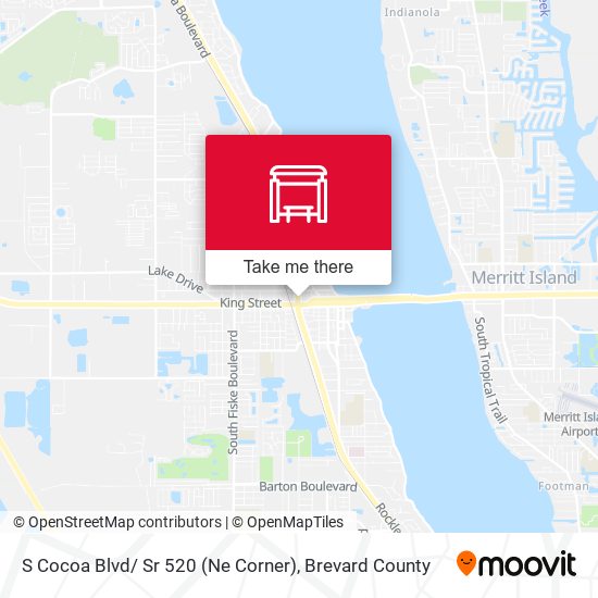 S Cocoa Blvd/ Sr 520 (Ne Corner) map