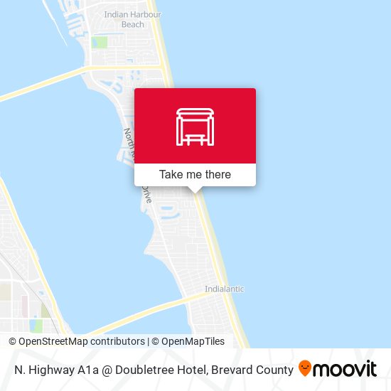 N. Highway A1a @ Doubletree Hotel map