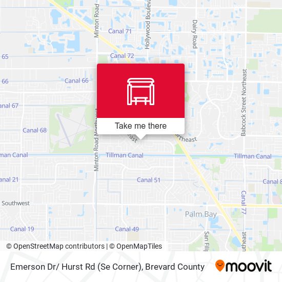 Emerson Dr/ Hurst Rd (Se Corner) map