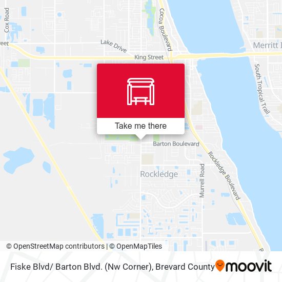 Mapa de Fiske Blvd/ Barton Blvd. (Nw Corner)