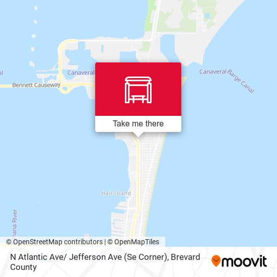 N Atlantic Ave/ Jefferson Ave (Se Corner) map