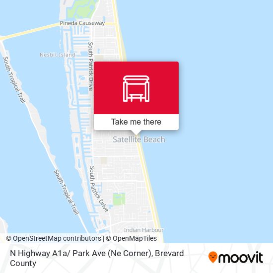 Mapa de N Highway A1a/ Park Ave (Ne Corner)