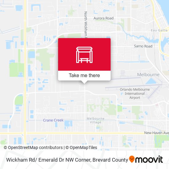 Wickham Rd/ Emerald Dr NW Corner map