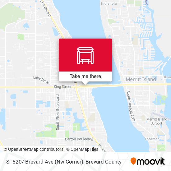 Sr 520/ Brevard Ave (Nw Corner) map