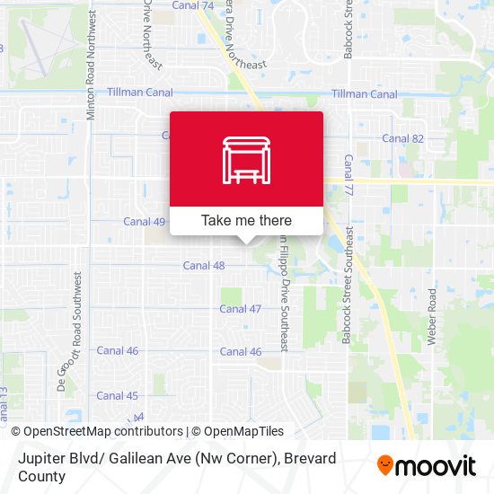 Jupiter Blvd/ Galilean Ave (Nw Corner) map