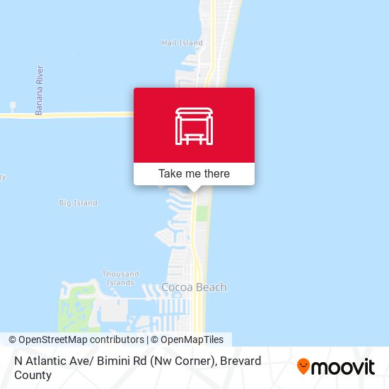 Mapa de N Atlantic Ave/ Bimini Rd (Nw Corner)