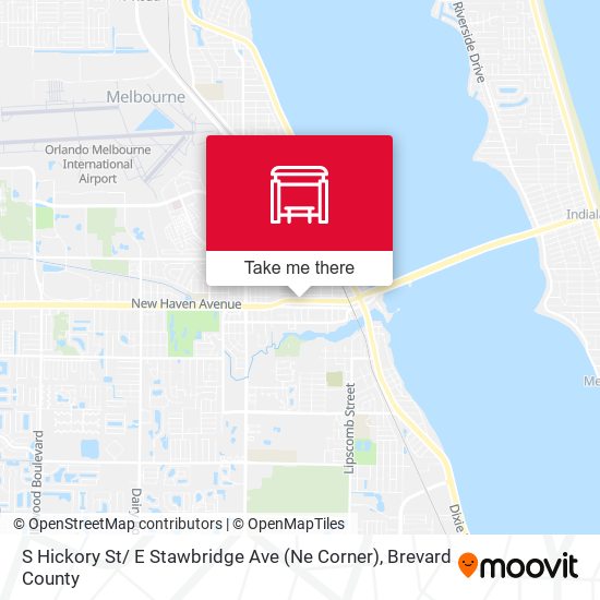 Mapa de S Hickory St/ E Stawbridge Ave (Ne Corner)