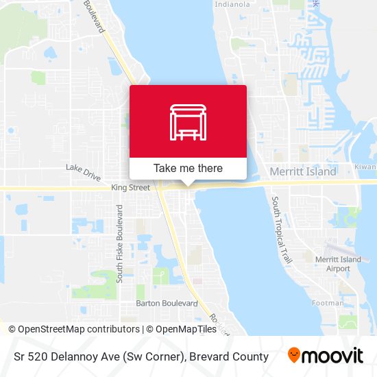 Sr 520 Delannoy Ave (Sw Corner) map