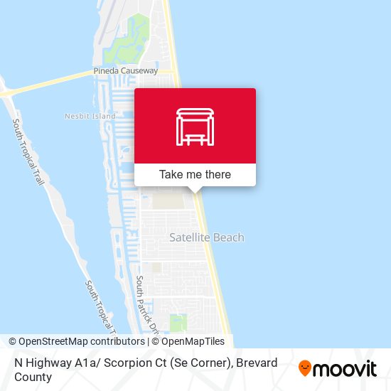 N Highway A1a/ Scorpion Ct (Se Corner) map