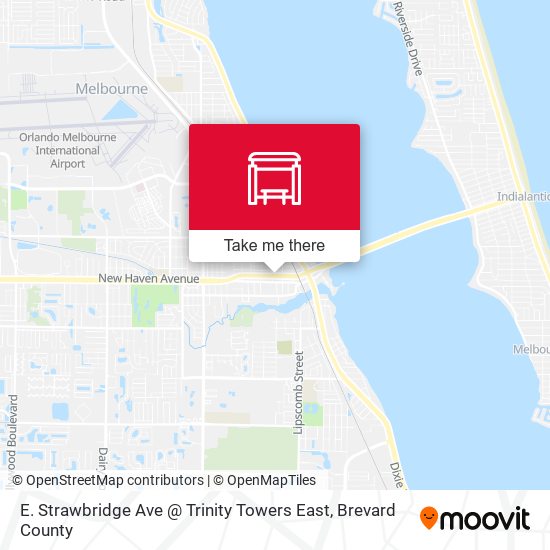 Mapa de E. Strawbridge Ave @ Trinity Towers East