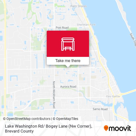 Lake Washington Rd/ Bogey Lane (Nw Corner) map