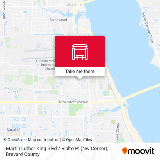 Martin Luther King Blvd / Rialto Pl (Nw Corner) map