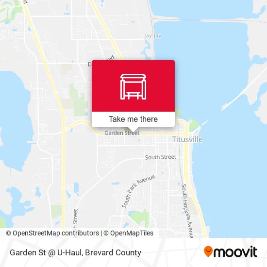 Mapa de Garden St @ U-Haul
