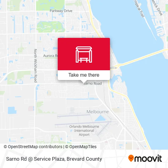 Mapa de Sarno Rd @ Service Plaza