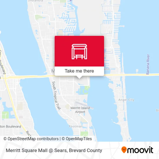 Merritt Square Mall @ Sears map