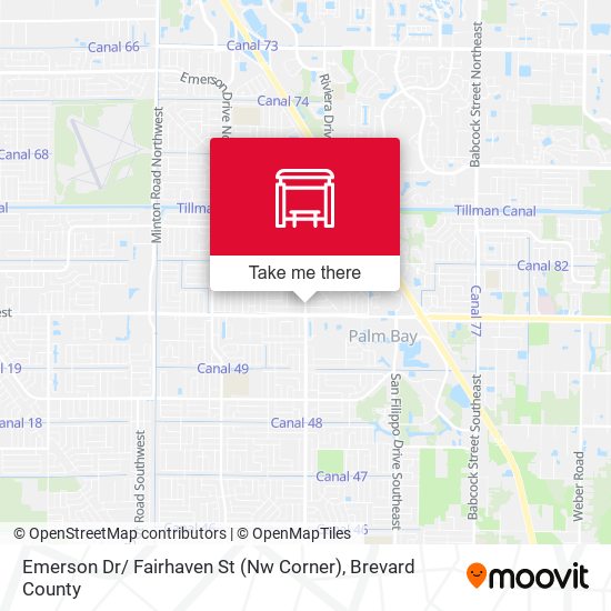 Emerson Dr/ Fairhaven St (Nw Corner) map