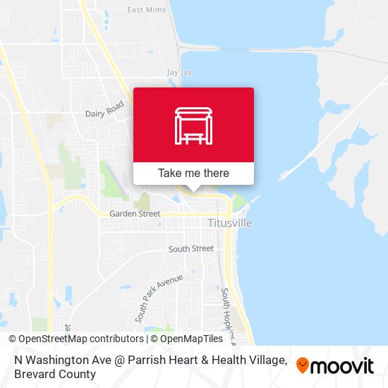 Mapa de N Washington Ave @ Parrish Heart & Health Village