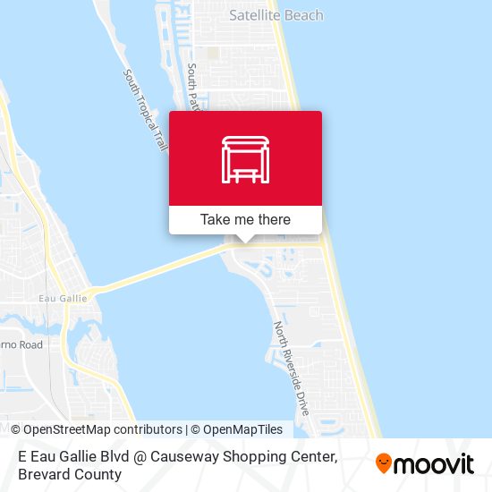 E Eau Gallie Blvd @ Causeway Shopping Center map