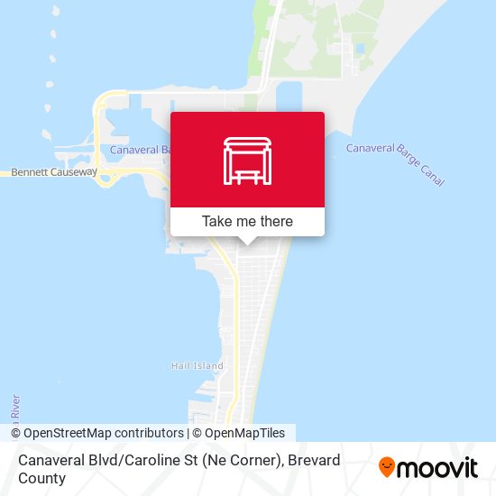 Canaveral Blvd / Caroline St (Ne Corner) map