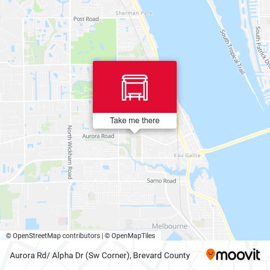 Aurora Rd/ Alpha Dr (Sw Corner) map